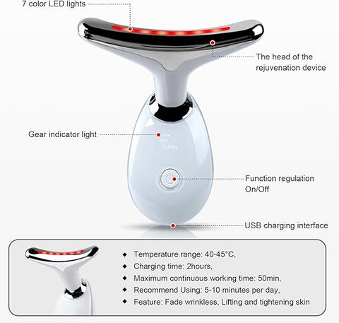 Face and Neck Massager Facial Skin Care