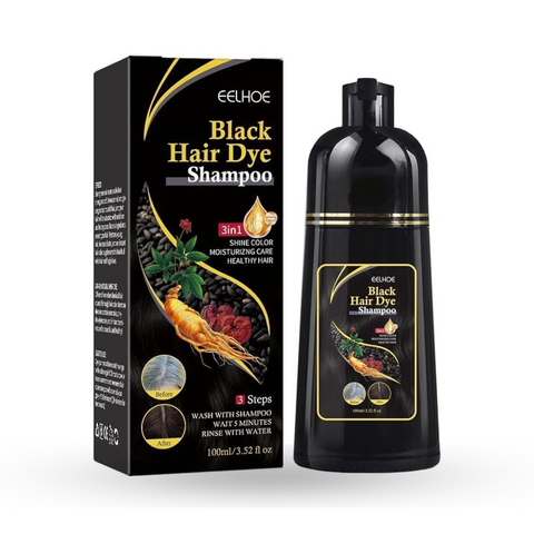 Natural Black Hair 3- IN-1 Dye Shampoo